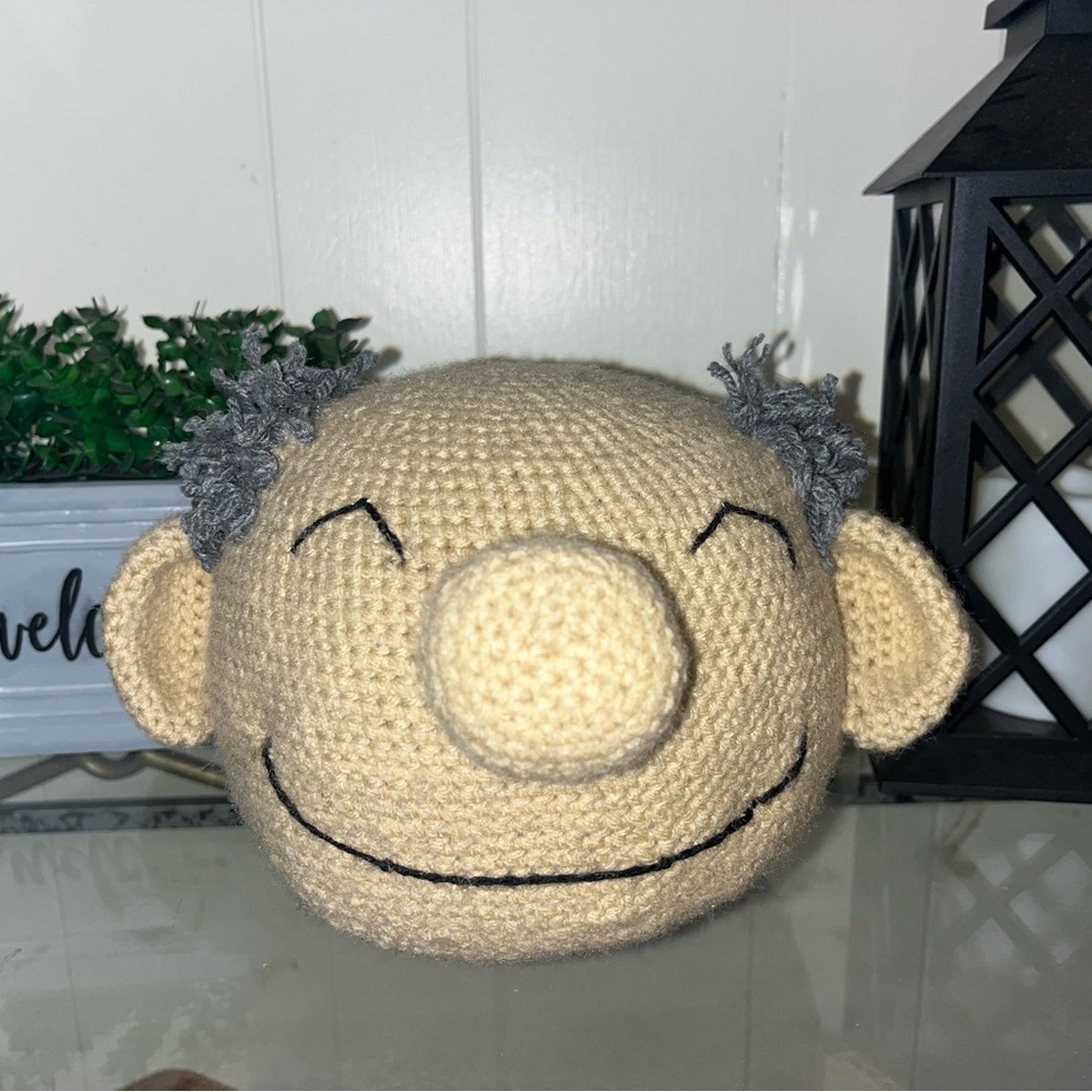 Grandpa Glasses Holder Handmade Crochet